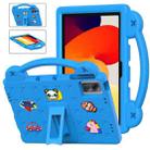 For Xiaomi Redmi Pad SE 11 2023  Handle Kickstand Children EVA Shockproof Tablet Case(Sky Blue) - 1