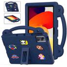 For Xiaomi Redmi Pad SE 11 2023  Handle Kickstand Children EVA Shockproof Tablet Case(Navy Blue) - 1