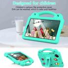 For Xiaomi Redmi Pad SE 4G 8.7 Handle Kickstand Children EVA Shockproof Tablet Case(Mint Green) - 2