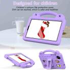 For Xiaomi Redmi Pad SE 4G 8.7 Handle Kickstand Children EVA Shockproof Tablet Case(Light Purple) - 2