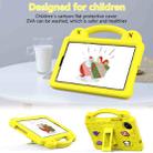 For Xiaomi Redmi Pad SE 4G 8.7 Handle Kickstand Children EVA Shockproof Tablet Case(Yellow) - 2