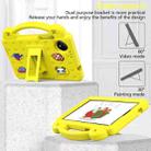 For Xiaomi Redmi Pad SE 4G 8.7 Handle Kickstand Children EVA Shockproof Tablet Case(Yellow) - 3