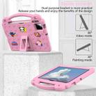 For Xiaomi Pad 7 / 7 Pro 2024 Handle Kickstand Children EVA Shockproof Tablet Case(Pink) - 3