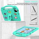 For Xiaomi Pad 7 / 7 Pro 2024 Handle Kickstand Children EVA Shockproof Tablet Case(Mint Green) - 3