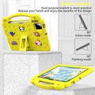 For Xiaomi Pad 7 / 7 Pro 2024 Handle Kickstand Children EVA Shockproof Tablet Case(Yellow) - 3