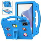 For TCL Nxt Pader 11 2023 Handle Kickstand Children EVA Shockproof Tablet Case(Sky Blue) - 1