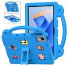 For Huawei MetePad 11 2023 / 2021 Handle Kickstand Children EVA Shockproof Tablet Case(Sky Blue) - 1