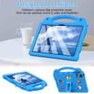 For Huawei MatePad SE 11 2024 Handle Kickstand Children EVA Shockproof Tablet Case(Sky Blue) - 2