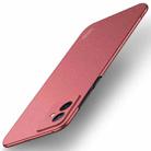 For Honor 100 MOFI Fandun Series Frosted PC Ultra-thin All-inclusive Phone Case(Red) - 1