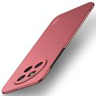 For Honor X60 Pro/Magic7 Lite 5G/X9c MOFI Fandun Series Frosted PC Ultra-thin All-inclusive Phone Case(Red) - 1