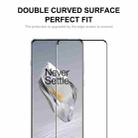 For OnePlus 12 2pcs ENKAY Hat-Prince 3D Hot Bending Side Glue Tempered Glass Full Film - 3