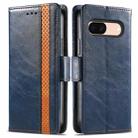 For Google Pixel 6a CaseNeo Splicing Dual Magnetic Buckle Leather Phone Case(Blue) - 2