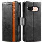 For Google Pixel 7 CaseNeo Splicing Dual Magnetic Buckle Leather Phone Case(Black) - 2