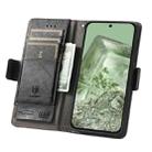 For Google Pixel 7 CaseNeo Splicing Dual Magnetic Buckle Leather Phone Case(Black) - 3