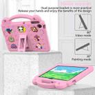 For Lenovo Tab TB-311 / WIFI 10.1 2025 Handle Kickstand Children EVA Shockproof Tablet Case(Pink) - 3