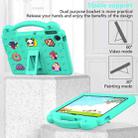 For Lenovo Tab TB-311 / WIFI 10.1 2025 Handle Kickstand Children EVA Shockproof Tablet Case(Mint Green) - 3