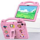 For Lenovo Tab K10 Gen 2 / WiFi 2025 Handle Kickstand Children EVA Shockproof Tablet Case(Pink) - 2