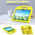 For Lenovo Tab K10 Gen 2 / WiFi 2025 Handle Kickstand Children EVA Shockproof Tablet Case(Yellow) - 3