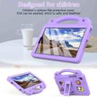 For Lenovo Tab One 8.7 2025 / K9 Handle Kickstand Children EVA Shockproof Tablet Case(Light Purple) - 2