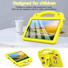 For Lenovo Tab One 8.7 2025 / K9 Handle Kickstand Children EVA Shockproof Tablet Case(Yellow) - 2
