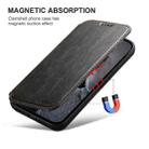 For iPhone 16 Pro Suteni J05 Leather Magnetic MagSafe Phone Case(Black) - 2