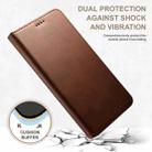 For iPhone 16 Pro Suteni Calf Texture Horizontal Flip Leather Phone Case(Brown) - 2