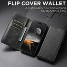For iPhone 17 Pro Max Suteni Calf Texture Horizontal Flip Leather Phone Case(Black) - 2