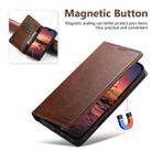 For iPhone 17 Pro Max Suteni Calf Texture Horizontal Flip Leather Phone Case(Brown) - 3