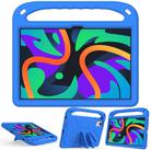 For Lenovo Tab  P12 / Xiaoxin Pad Pro 12.7 Handle EVA Shockproof Tablet Case with Holder(Blue) - 1