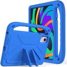 For Lenovo Tab  P12 / Xiaoxin Pad Pro 12.7 Handle EVA Shockproof Tablet Case with Holder(Blue) - 3