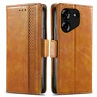 For Tecno Pova Neo 2 CaseNeo Splicing Dual Magnetic Buckle Leather Phone Case(Khaki) - 2