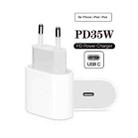 PD35W USB-C / Type-C Port Charger for iPhone / iPad Series, EU Plug - 2