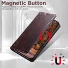 For iPhone 17 Pro Max Suteni Baroque Calf Texture Buckle Wallet Leather Phone Case(Brown) - 3