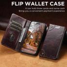For iPhone 17 Pro Suteni Baroque Calf Texture Buckle Wallet Leather Phone Case(Brown) - 2