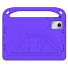 For Amazon Fire Max 11 2023 Handle EVA Shockproof Tablet Case with Holder(Purple) - 2