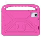 For Amazon Fire Max 11 2023 Handle EVA Shockproof Tablet Case with Holder(Rose Red) - 2
