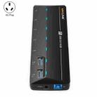 WAVLINK WL-UH3073D USB3.0 HUB Adapter 7-Port Docking Station with Individual Switch(AU Plug) - 1