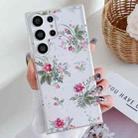 For Samsung Galaxy S24 Ultra 5G Spring Garden Epoxy TPU Phone Case(F04 French Flowers) - 1