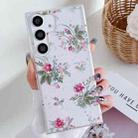 For Samsung Galaxy S24 5G Spring Garden Epoxy TPU Phone Case(F04 French Flowers) - 1