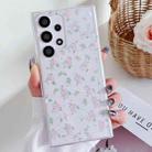 For Samsung Galaxy A13 4G/5G Spring Garden Epoxy TPU Phone Case(F05 Pink and White Flowers) - 1