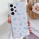 For Samsung Galaxy A13 4G/5G Spring Garden Epoxy TPU Phone Case(F06 Blue and White Flowers) - 1
