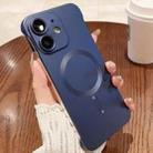 For iPhone  11 Frameless MagSafe PC Phone Case(Blue) - 1