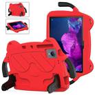 For Lenovo Tab P11 J606F/ P11 Plus J607F Ice Baby EVA Shockproof Hard PC Tablet Case(Red+Black) - 1