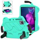 For Lenovo Tab P11 J606F/ P11 Plus J607F Ice Baby EVA Shockproof Hard PC Tablet Case(Mint Green+Black) - 1