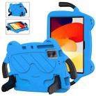 For Xiaomi Redmi Pad SE 11 2023 Ice Baby EVA Shockproof Hard PC Tablet Case(Sky Blue+Black) - 1