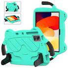 For Xiaomi Redmi Pad SE 11 2023 Ice Baby EVA Shockproof Hard PC Tablet Case(Mint Green+Black) - 1