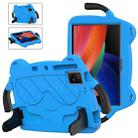 For TCL Tab 11 9466x3 Ice Baby EVA Shockproof Hard PC Tablet Case(Sky Blue+Black) - 1