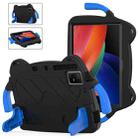 For TCL Tab 11 9466x3 Ice Baby EVA Shockproof Hard PC Tablet Case(Black+Blue) - 1