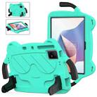 For TCL NxtPader 11 2023 Ice Baby EVA Shockproof Hard PC Tablet Case(Mint Green+Black) - 1