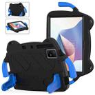 For TCL NxtPader 11 2023 Ice Baby EVA Shockproof Hard PC Tablet Case(Black+Blue) - 1